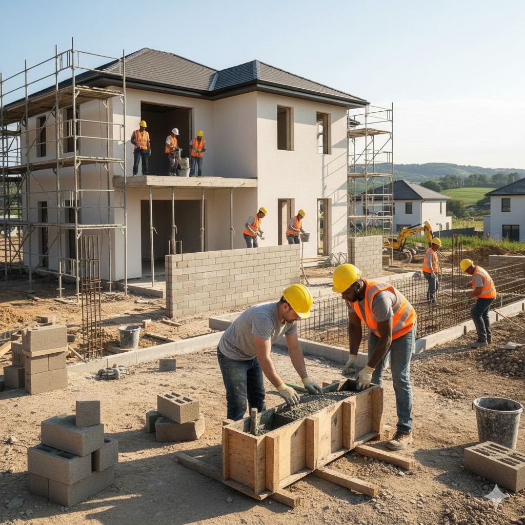 Vaciado de Hormigón en Fundaciones