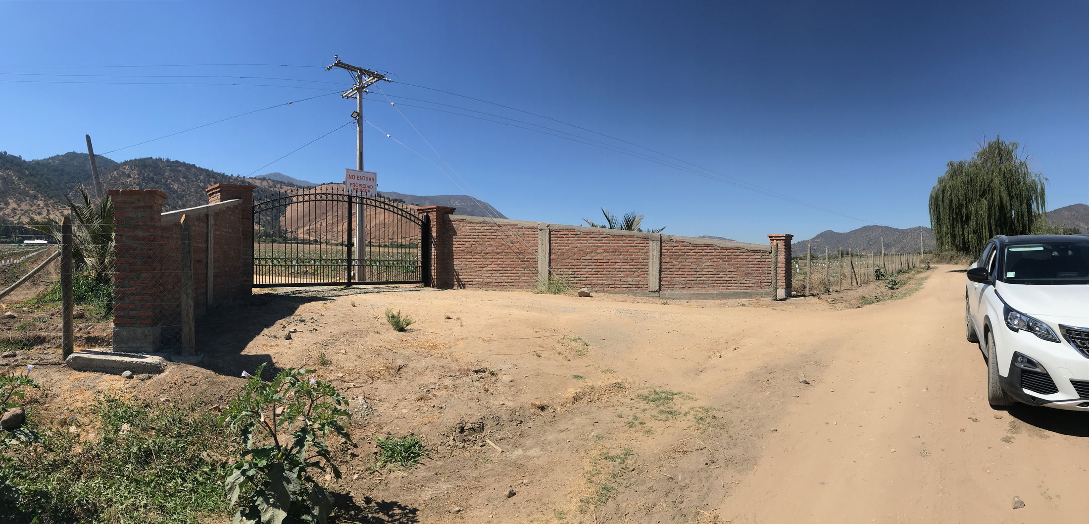 Vivienda en obra en avance estructural